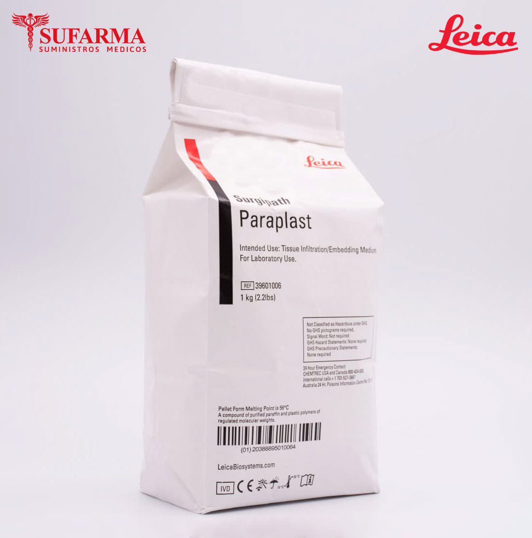 Parafina PARAPLAST Leica Biosystems