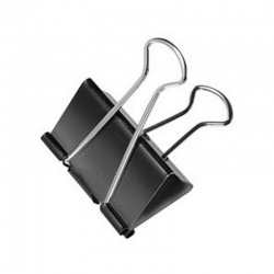 APRIETA PAPEL METALICO DOBLE CLIP